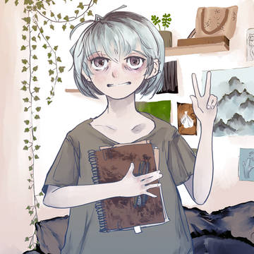 疲れた女の子