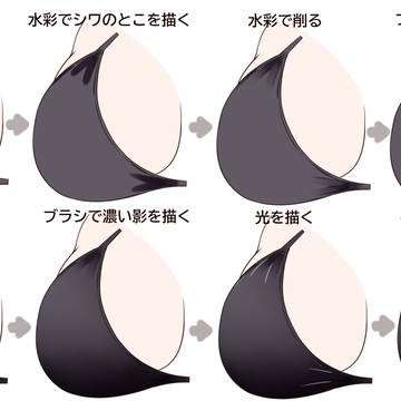 ビキニの塗り方