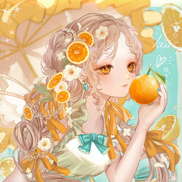 初夏×オレンジソーダの妖精🍊