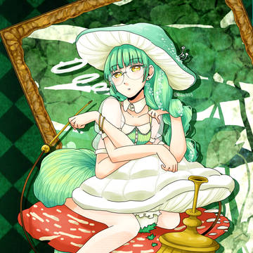 ニジゲンフリークス!!フライヤーイラスト/GREEN＆VIOLT