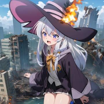 巨大イレイナ出現！