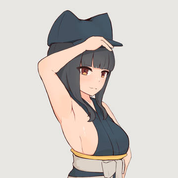 顔隠し