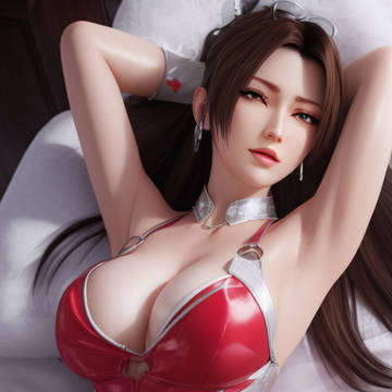 性感 不知火舞 红色衣服