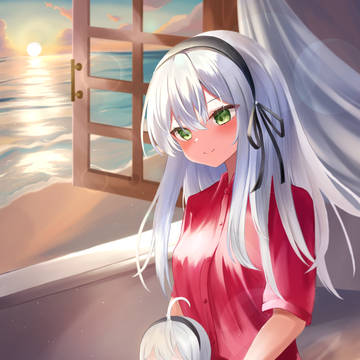 火照る夕暮れ