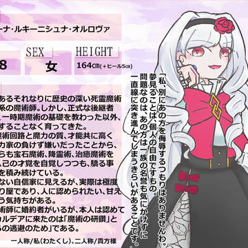 【Fer:re】カリーナ・ルキーニシュナ・オルロヴァ【マスター】