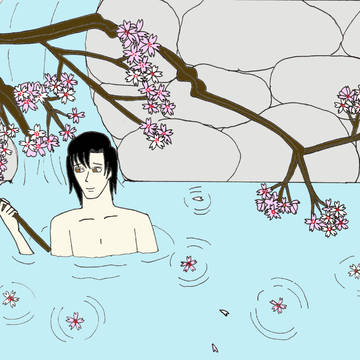 松田桃太~桜温泉~