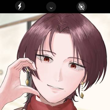ポーズとってくれる加州