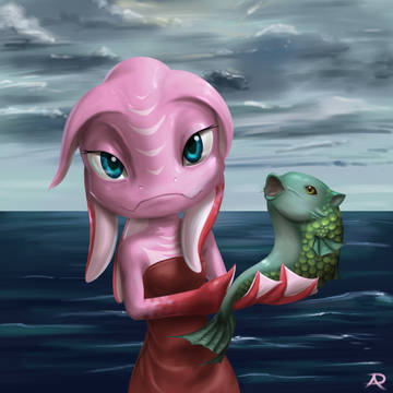 Eko with a Fish