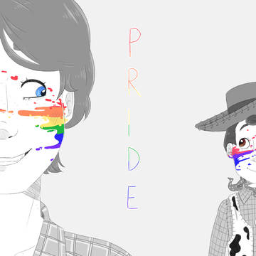 Pride Month (Andy x Woody)