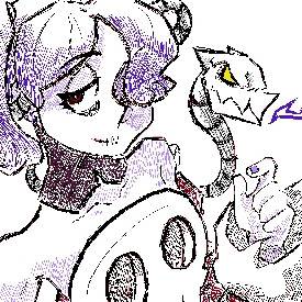 MS paint Squigly