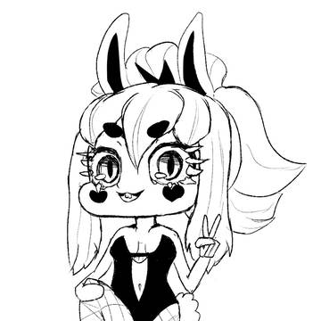 Chibi bunny sketch