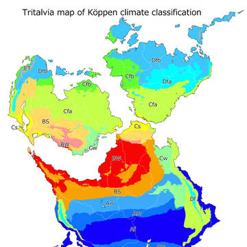 三界気候図