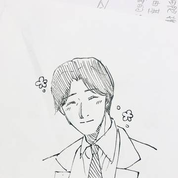 今天和客戶講電話時亂塗的天馬醫師