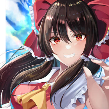 距離感近め霊夢さん