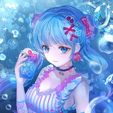 梅雨×さくらんぼソーダの妖精