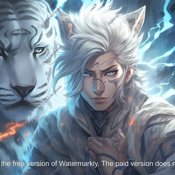 Furry Tiger Man
