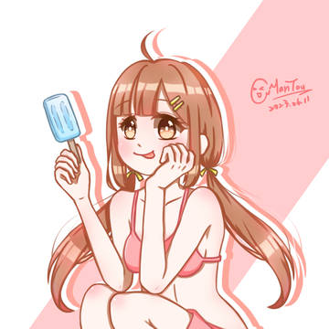 【夏日比基尼】饅頭人設