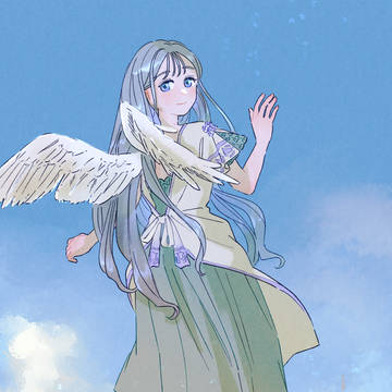 飛ぶ天使