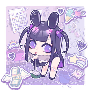 【オリジナル】やみかわバニーちゃん