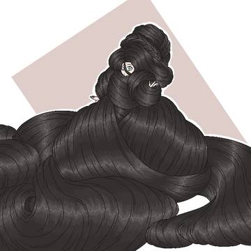Shiro's hair ballgown!