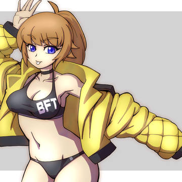 ジャケットきたフミナさん