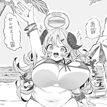 先生を見つけた水着イズミ