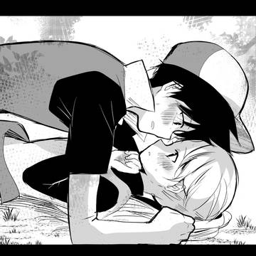 【レイエ】バランスを崩して押し倒してしまった