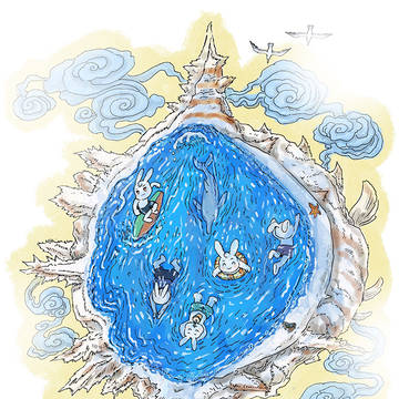 海螺畅游
