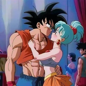 goku kiss buma