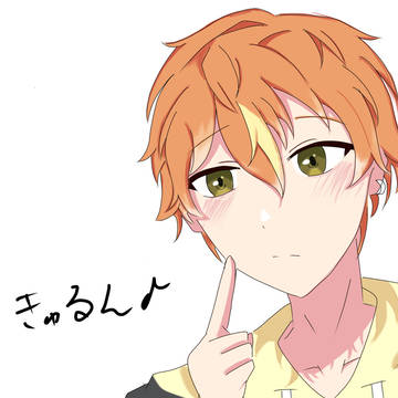 彰人くんをプリクラに連れてきました