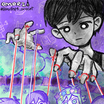 OMORI - Fan Art for Drawfest4!