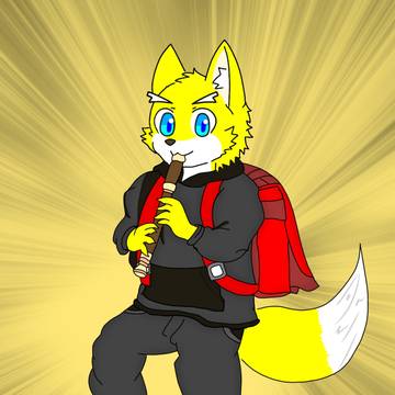 🦊🎵🎶 強風オールバック (KIMキツネ)