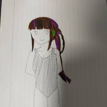 スク水ポニテなほちゃん