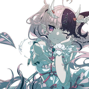 Drawfest4線画利用作：Blue