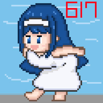 二葉あおいバースデードット絵2023