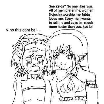 Zelda femcucked by femboy
