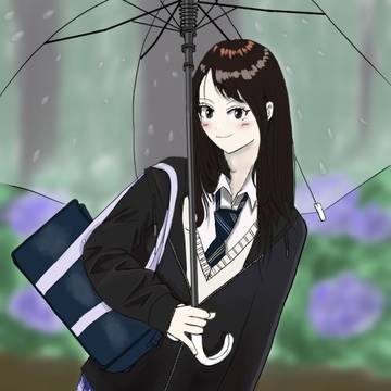 梅雨の帰り道