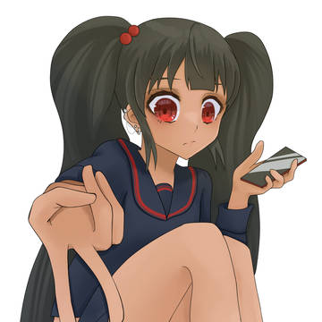褐色地雷系ギャル