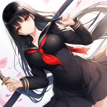 セーラー服の女の子