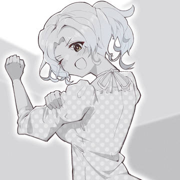 ミリシタモノクロ落書き　その1