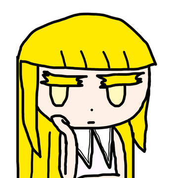不満げにどこかを見るまじつらみ