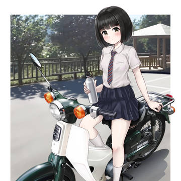 小熊さんとスーパーカブ
