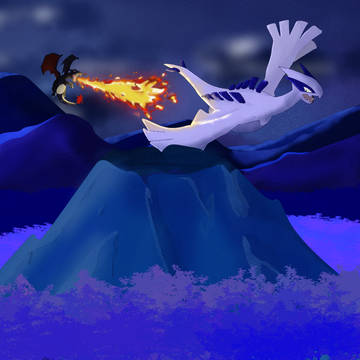 Charizard vs Lugia