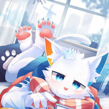 【お知らせ】ケモノVtuberキービジュアルx4