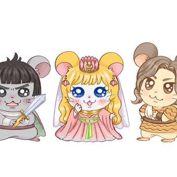 とっとこハム太郎～黄金の姫と二匹の従者～