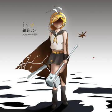 Kagamine Rin in Battle
