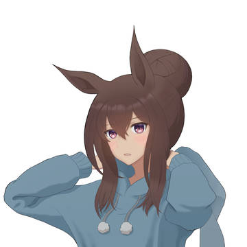 ウサ耳パーカーアヤベさん②