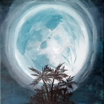 Moonlight beach