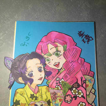 しのぶと蜜璃