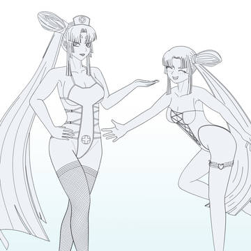 Taira no Kagekiyo & Ushiwakamaru